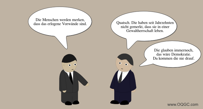 Politiker, Demokratie, Lüge, lügen, gelogen, Gewaltherrschaft, Recht des Stärkeren, echte Demokratie, wirkliche Demokratie, tatsächliche Demokratie, mehr Demokratie